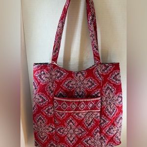 Vera Bradley, Retired Frankly Scarlet,Large Tote